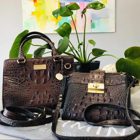 ❌SOLD❌Brahmin Small Caroline + Mojito Crossbody - Picture 1 of 14